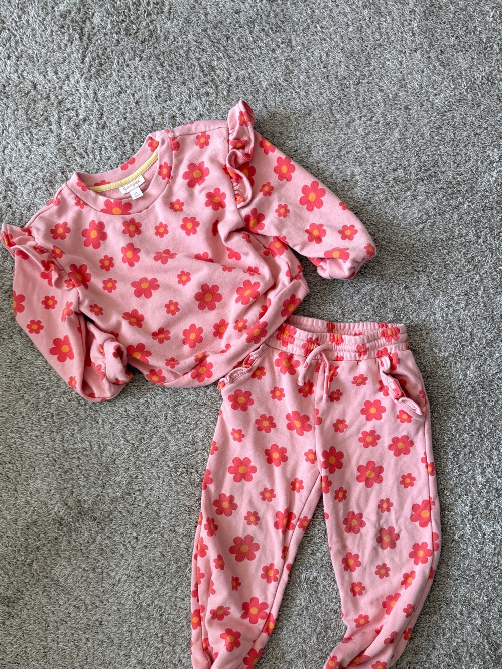 Cat&jack sweat set